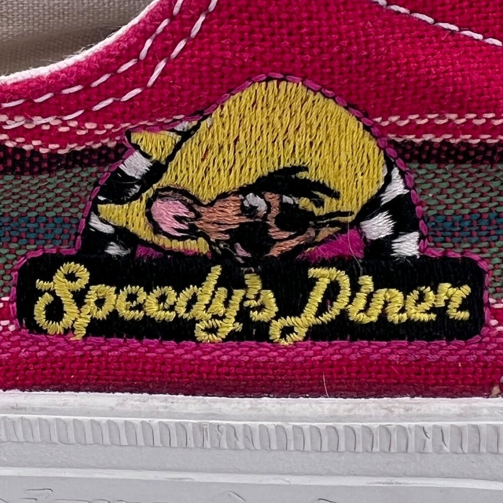 Keds Looney Tunes Speedys Diner Sneakers Mens 7.5 Speedy Gonzalez Tweety Cartoon - Picture 2 of 15